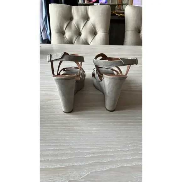 BP Sky Wedge Sandal Nordstrom in grey suede size 9 NWOT - Picture 11 of 15